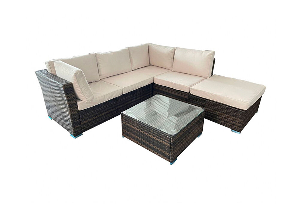 Set rinconera MARSELLA con mesa y puff