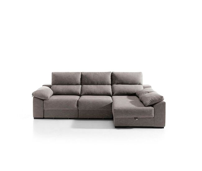 Chaise longue KLEE derecha 4 plazas visón