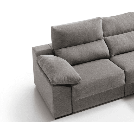 Chaise longue KLEE dereita 4 lugares vison