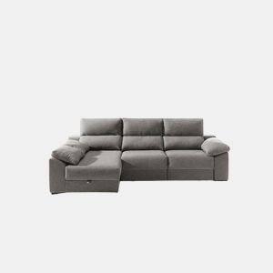 Chaise longue KLEE esquerda 4 lugares vison