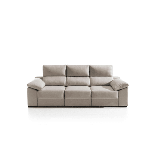 Sofá 4 lugares XL KLEE cor bege