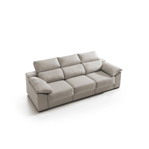 Sofá 4 lugares XL KLEE cor bege