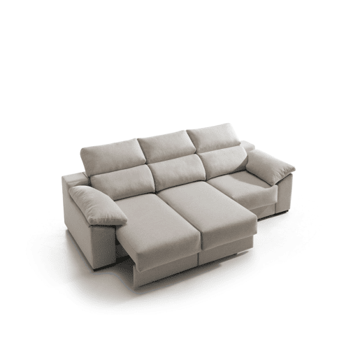 Sofá 4 lugares XL KLEE cor bege