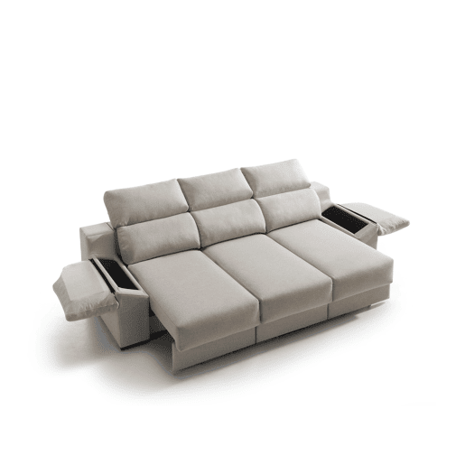 Sofá 4 lugares XL KLEE cor bege