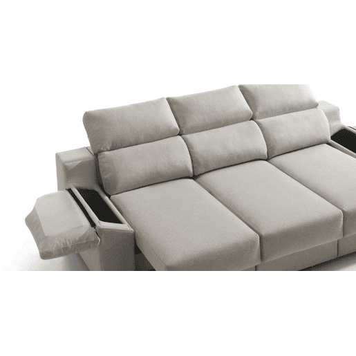 Sofá 4 lugares XL KLEE cor bege