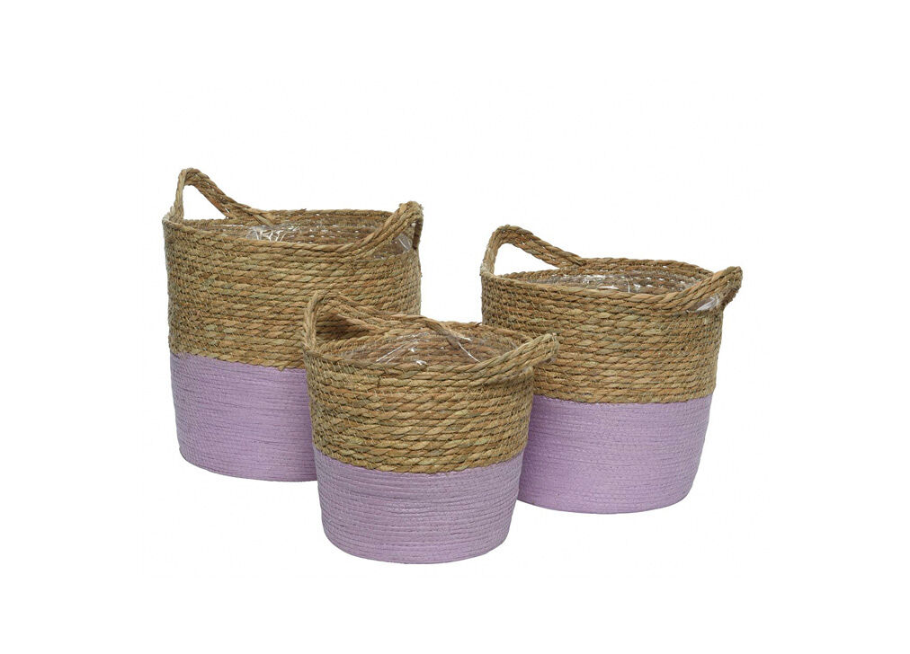 Cesta ELICA color lila talla L