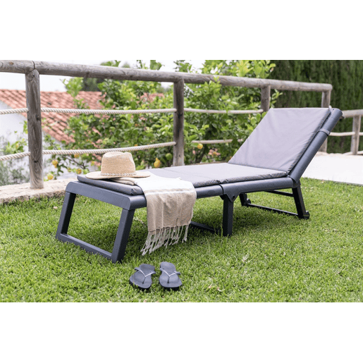 DREAM espreguiçadeira de jardim cor antracite
