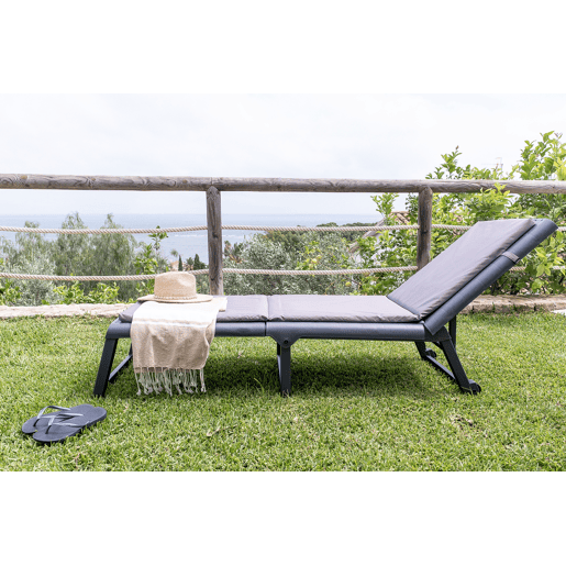 DREAM espreguiçadeira de jardim cor antracite