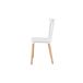Silla de cocina fija FATIMA Silla de cocina fija FATIMA Blanco
