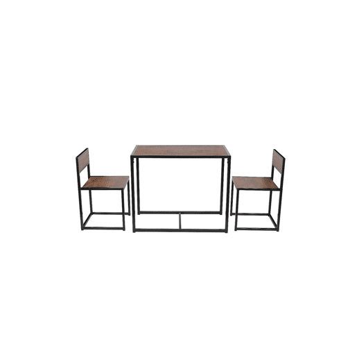 Conjunto mesa fixa e 2 cadeiras de cozinha DUO I Conjunto mesa fixa e 2 cadeiras de cozinha DUO I