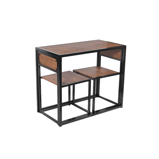 Conjunto mesa fixa e 2 cadeiras de cozinha DUO I Conjunto mesa fixa e 2 cadeiras de cozinha DUO I