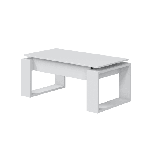Mesa de centro elevável NOVA cor branco Mesa de centro elevável NOVA cor branco