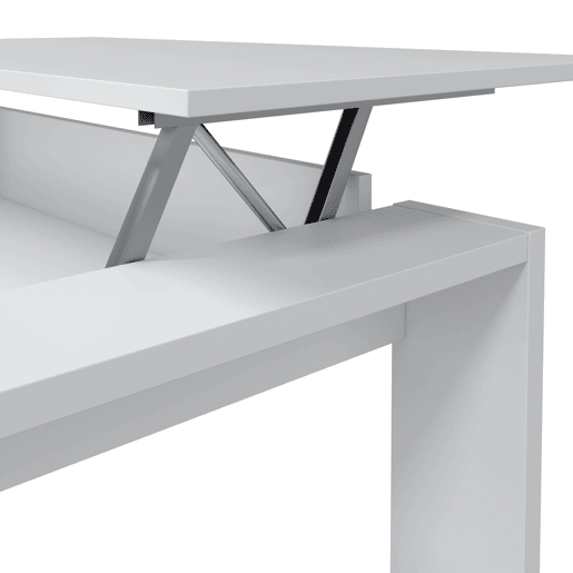 Mesa de centro elevável NOVA cor branco Mesa de centro elevável NOVA cor branco