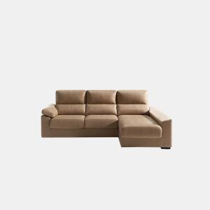 Chaise longue BEA dereita 4 lugares vison