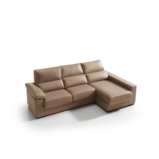 Chaise longue BEA dereita 4 lugares vison