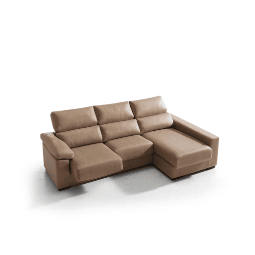 Chaise longue BEA dereita 4 lugares vison