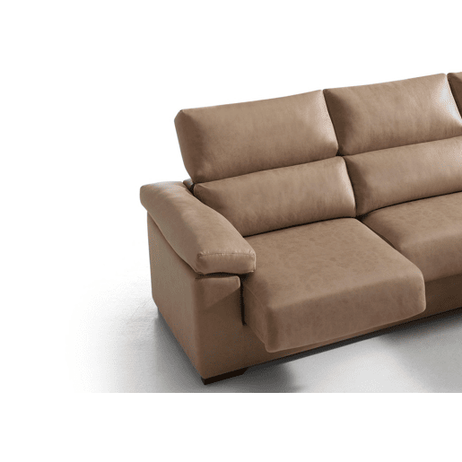 Chaise longue BEA dereita 4 lugares vison