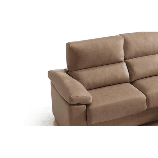 Chaise longue BEA dereita 4 lugares vison