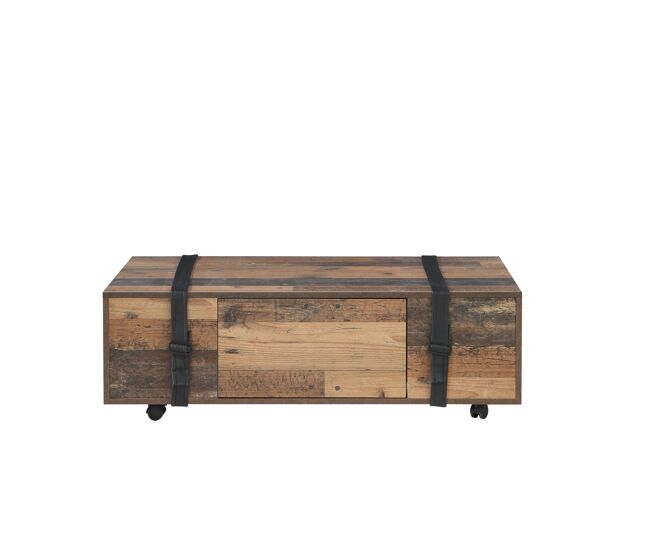 Mesa de centro NELLEKE vintage antiguo 110x35x60cm