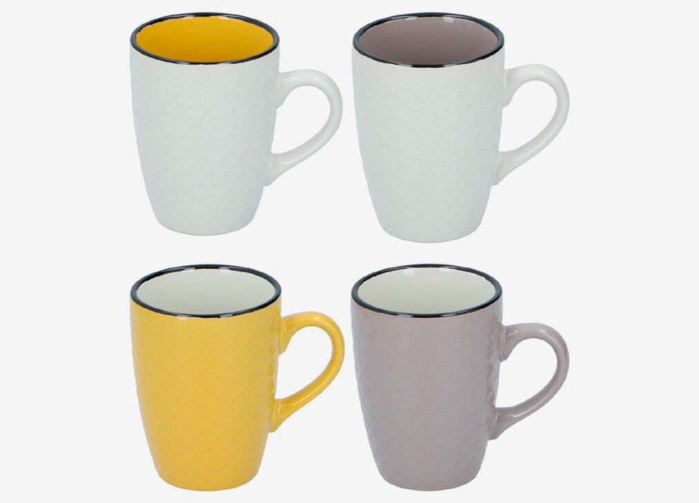 Taza DESAYUNO colores surtidos 320 ml