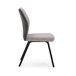 Silla fija de cocina CAROL patas de metal Silla fija de cocina CAROL patas de metal Gris Claro