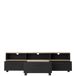 Mueble de TV LAKMOS roble negro y artisan Mueble de TV LAKMOS roble negro y artisan Negro/ Madera