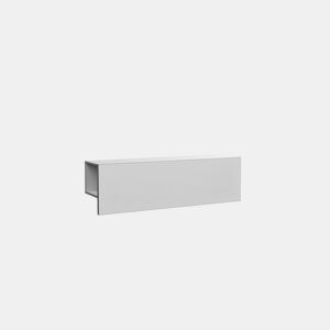 Móvel de entrada MULTIFUNCIONAL 120x35x27 branco mate e cinza