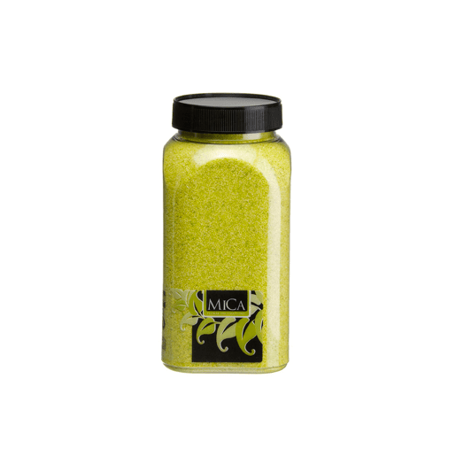 Pote decorativo de areia VERDE 650ml