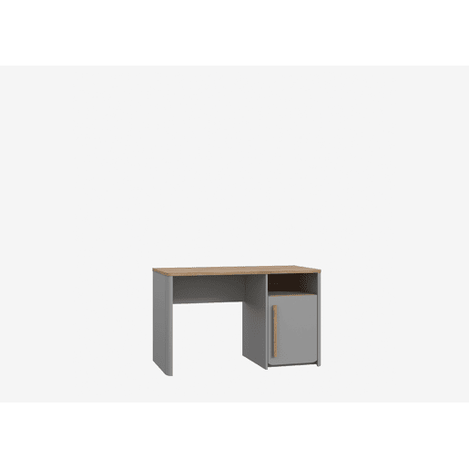 Secretária SURFINO 120x73,5cm 1 porta cor cinza
