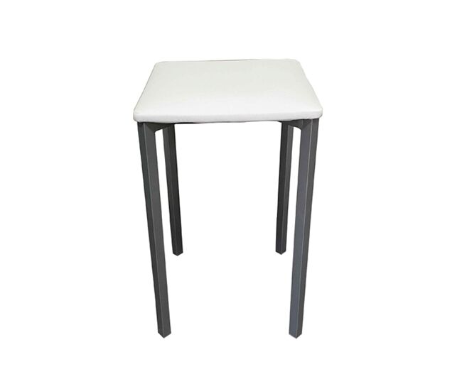 Taburete bajo confo basic blanco - conforama