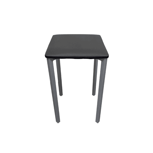 Banco baixo CONFO BASIC fixo Pano preto