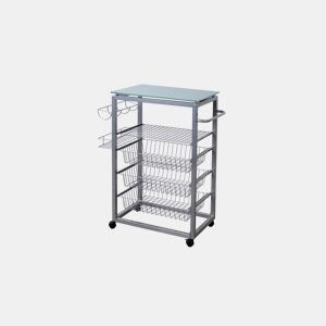 Carro de apoio CRISTAL II branco