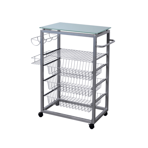 Carro de apoio CRISTAL II branco Carro de apoio CRISTAL II branco