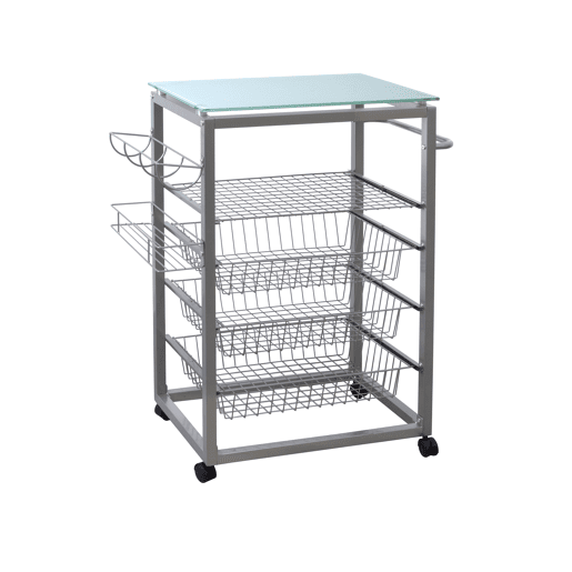 Carro de apoio CRISTAL II branco Carro de apoio CRISTAL II branco