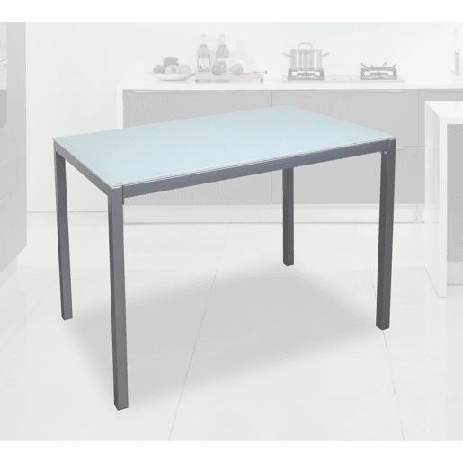 Mesa de cozinha cristal II fixa branca Mesa de cozinha cristal II fixa branca