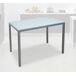 Mesa de cocina fija cristal II Mesa de cocina fija cristal II Blanco