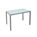Mesa de cocina fija cristal II Mesa de cocina fija cristal II Blanco