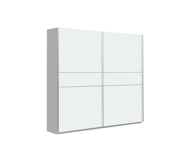 Armario nevada puertas correderas 170x209cm blanco - conforama