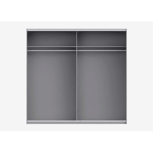 Roupeiro NEVADA portas deslizantes 220x209cm branco