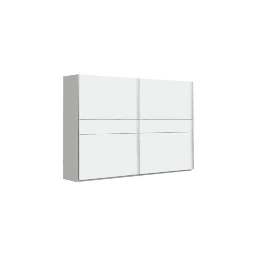 Roupeiro NEVADA portas deslizantes 270x209cm branco