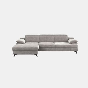 Chaise longue TITUS com cama esquerda 4 lugares bege