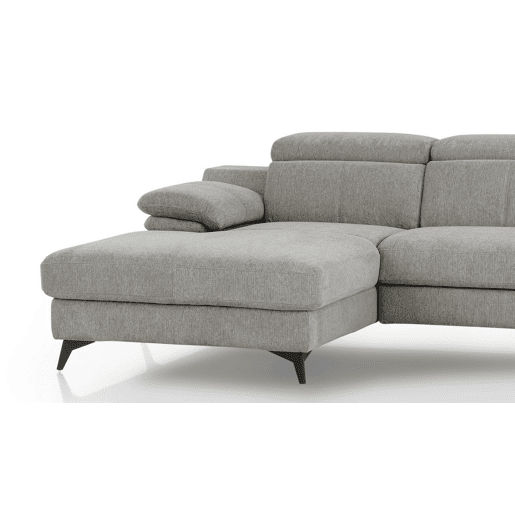Chaise longue TITUS com cama esquerda 4 lugares bege