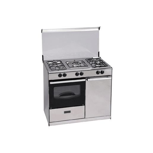Fogão JOCEL JFG 5 a gás 54 litros 90cm com porta botija