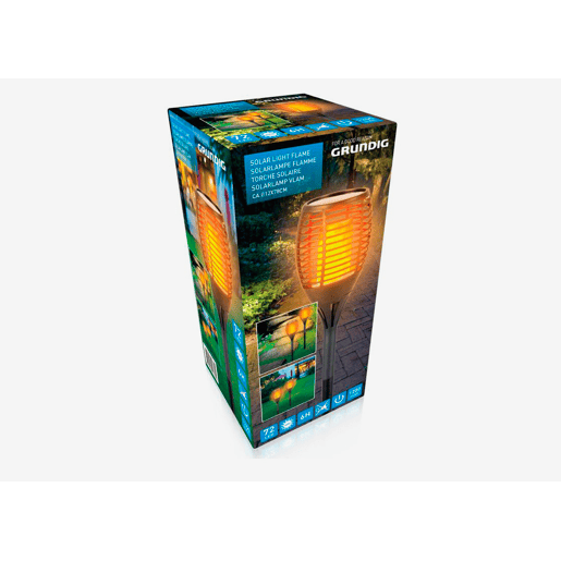 Tocha solar BOREAL com iluminação led GRUNDIG