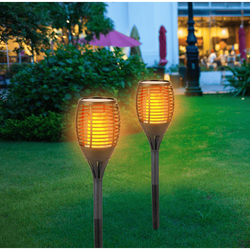 Tocha solar com iluminação led GRUNDIG DYLAN 9x59x9cm