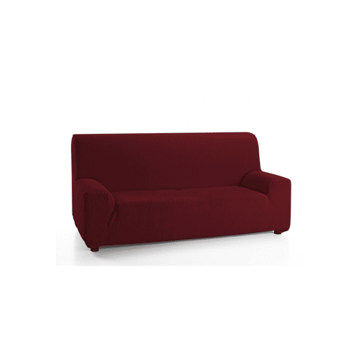 Capa para sofá de 2 lugares CAMERON cor bordeaux Capa para sofá de 2 lugares CAMERON cor bordeaux
