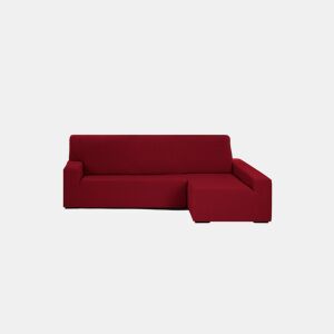 Capa para chaise longue direita cor bordeaux