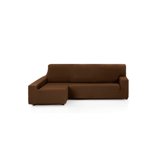 Capa para chaise longue OLIMPO castanha esquerda
