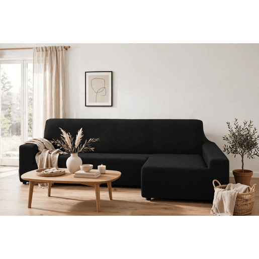 Capa para chaise longue OLIMPO preta direita