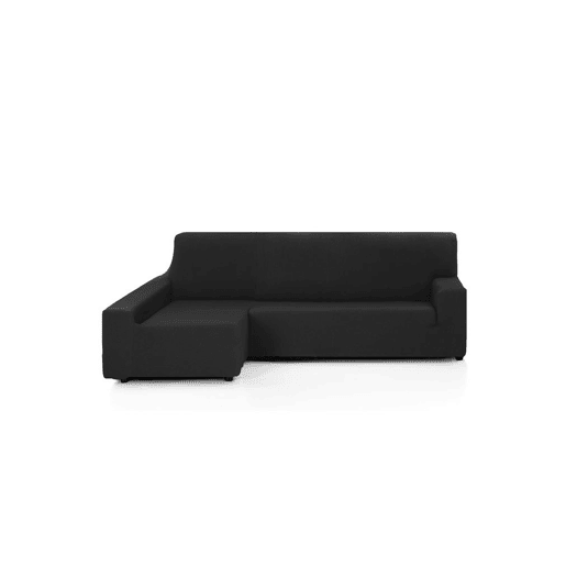 Capa para chaise longue OLIMPO preta esquerda